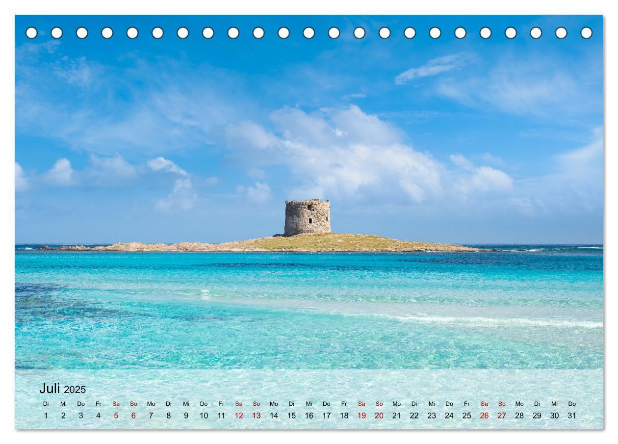 Bild: 9783383792885 | Wunderbares Sardinien (Tischkalender 2025 DIN A5 quer), CALVENDO...