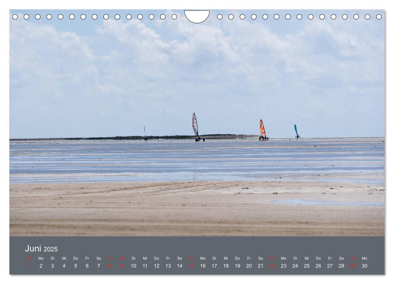 Bild: 9783435225736 | Römö - Wasser, Wind und endloser Strand (Wandkalender 2025 DIN A4...