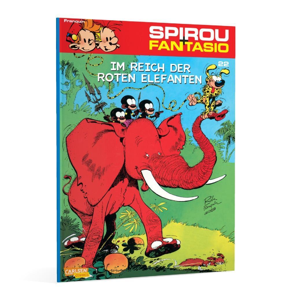 Bild: 9783551772220 | Spirou und Fantasio 22. Im Reich der roten Elefanten | Andre. Franquin