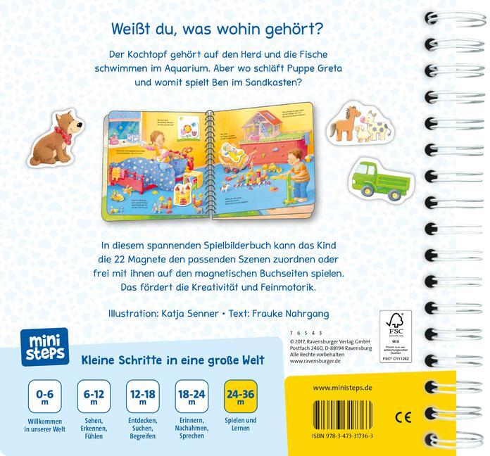 Bild: 9783473317363 | ministeps: Was gehört zusammen? | Frauke Nahrgang | Buch | 10 S.