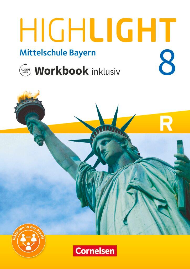 Cover: 9783060340842 | Highlight 8. Jahrgangsstufe - Mittelschule Bayern - Workbook...