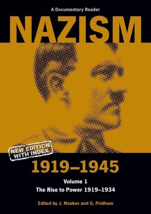 Cover: 9780859895989 | Nazism 1919-1945 Volume 1 | Geoffrey Pridham (u. a.) | Taschenbuch