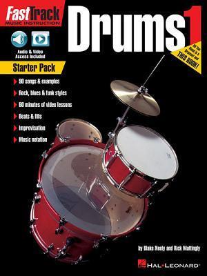 Cover: 9781540022059 | Fasttrack Drum Method Starter Pack Book/Online Media | Neely (u. a.)