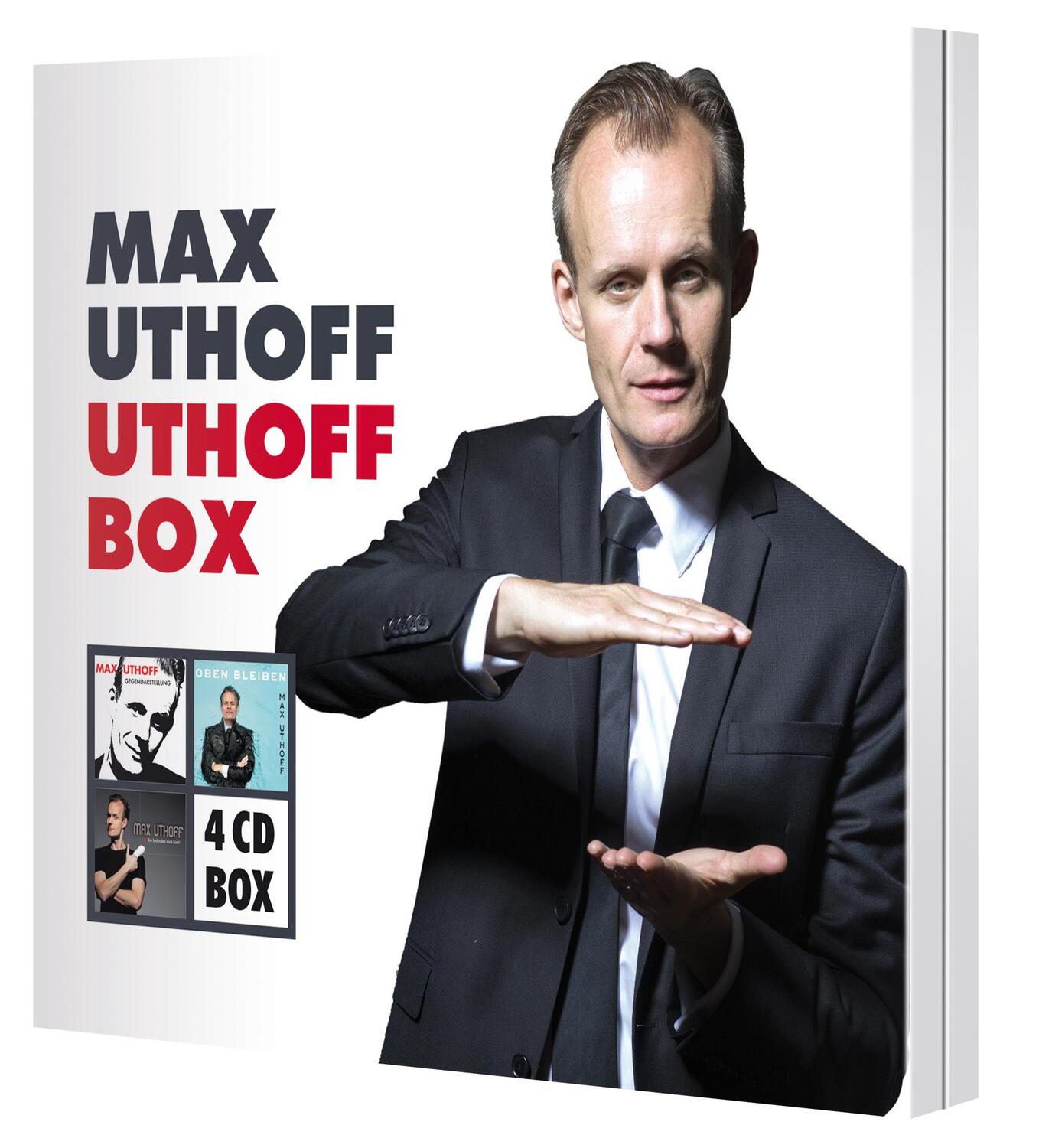 Bild: 9783837136845 | Max-Uthoff-Box | WortArt | Max Uthoff | Audio-CD | 4 Audio-CDs | 2016