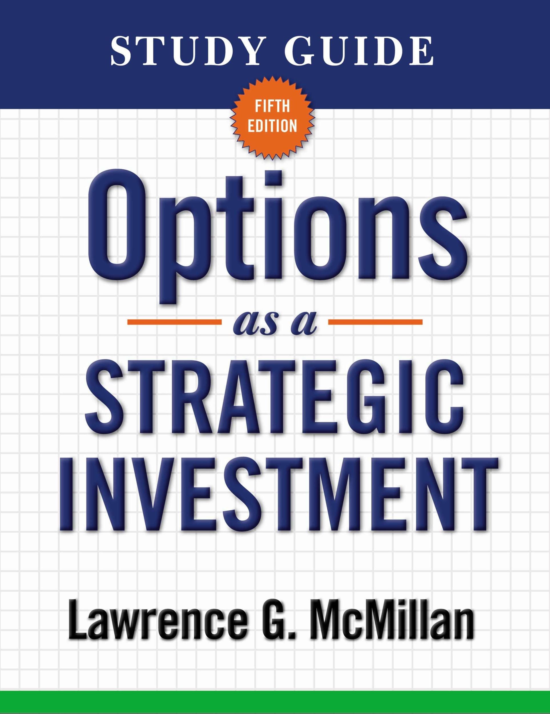 Cover: 9780735204645 | Options as a Strategic Investment | Lawrence G McMillan | Taschenbuch