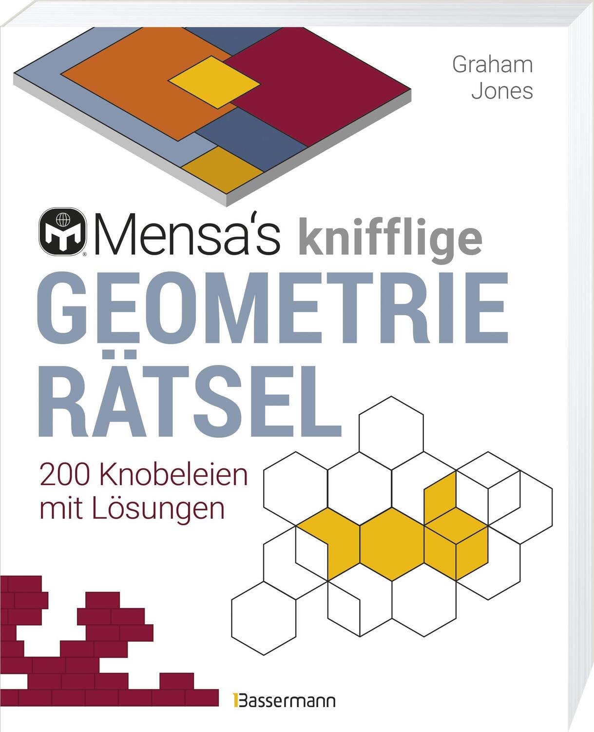 Bild: 9783809444565 | Mensa's knifflige Geometrierätsel. Mathematische Aufgaben aus der...
