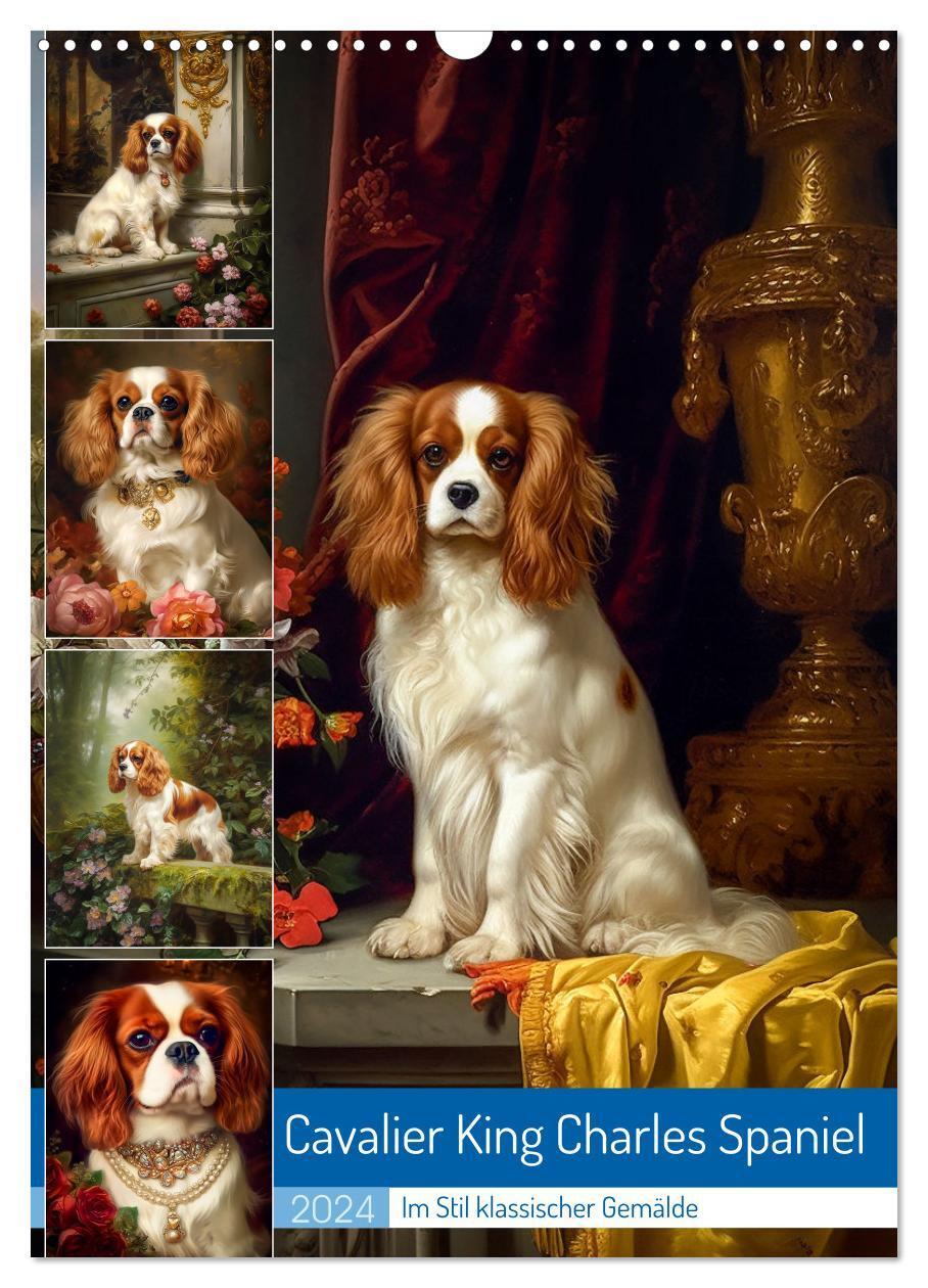 Cover: 9783675542563 | Cavalier King Charles Spaniel (Wandkalender 2024 DIN A3 hoch),...