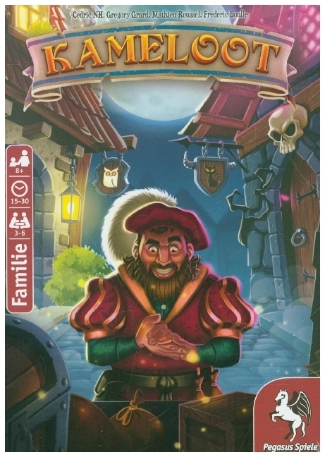 Cover: 4250231729218 | Kameloot (Spiel) | Spiel | In Spielebox | 57165G | Deutsch | 2021