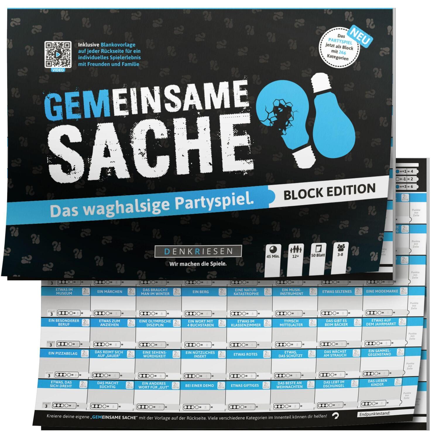 Cover: 4260528091621 | PARTYFIEBER - GEMEINSAME SACHE Block Edition "Das waghalsige...