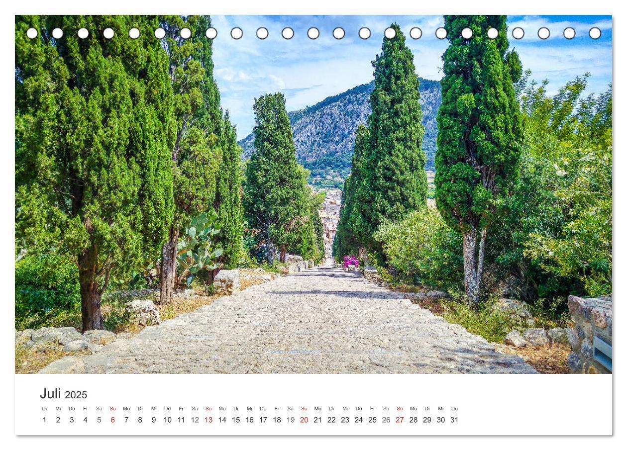 Bild: 9783435287116 | Mallorca, Mallorca (Tischkalender 2025 DIN A5 quer), CALVENDO...