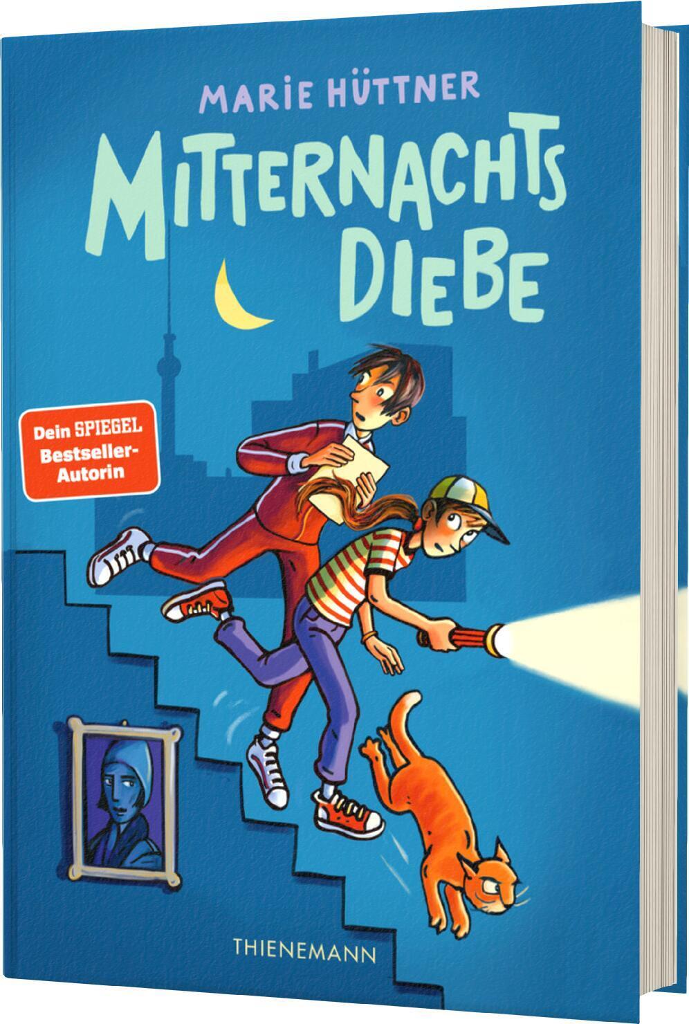 Cover: 9783522186131 | Mitternachtsdiebe | Freundschaftsgeschichte für Kinder ab 10 | Hüttner