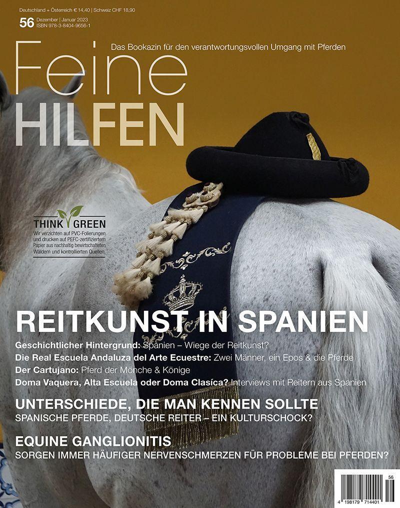 Cover: 9783840496561 | Feine Hilfen, Ausgabe 56 | Reitkunst in Spanien | Verlag Cadmos | Buch
