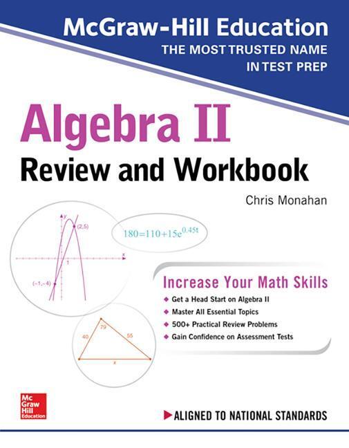 Cover: 9781260128888 | McGraw-Hill Education Algebra II Review and Workbook | Monahan | Buch
