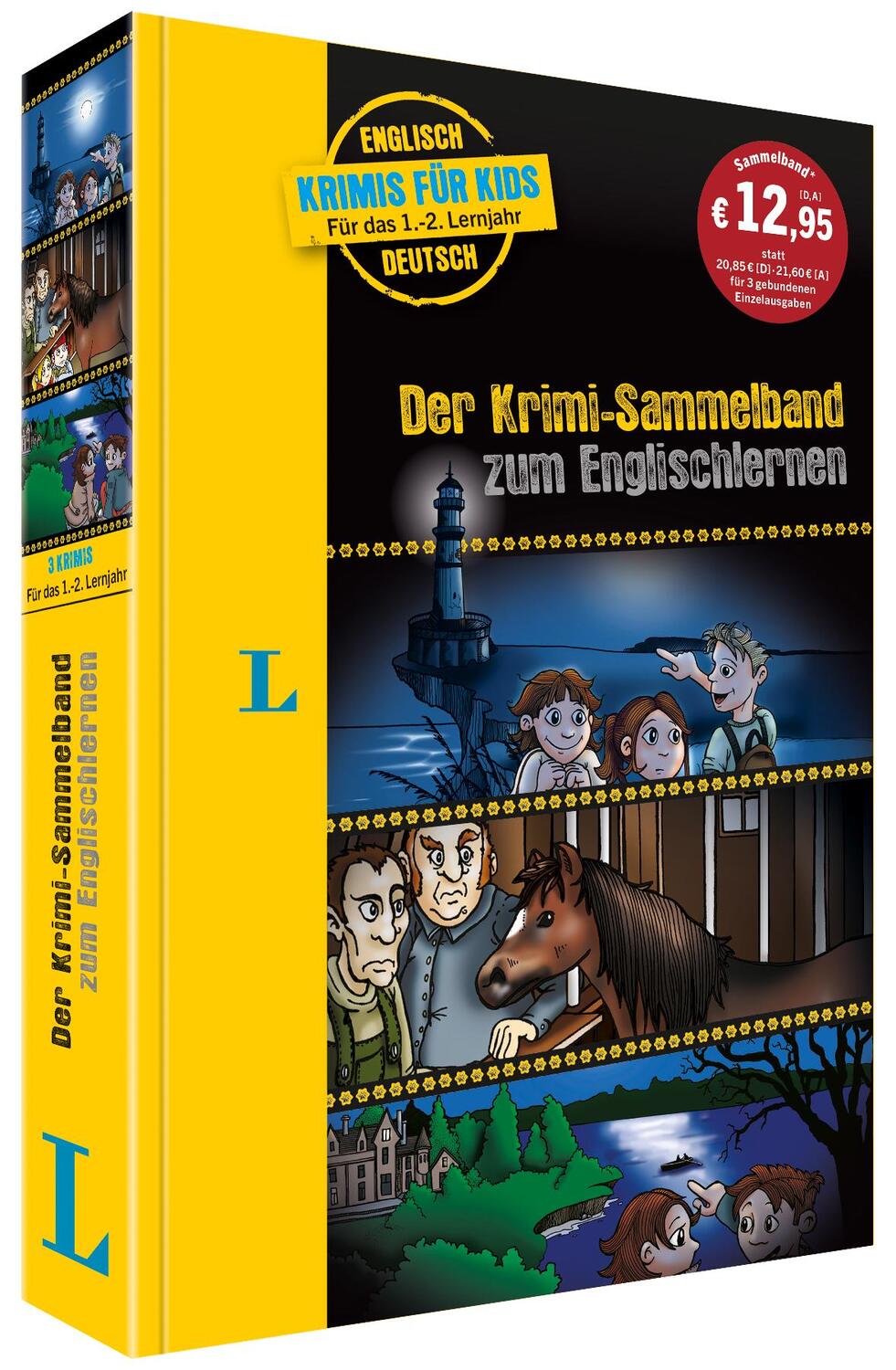 Cover: 9783125635487 | Langenscheidt Krimis für Kids - Der Krimi-Sammelband zum...