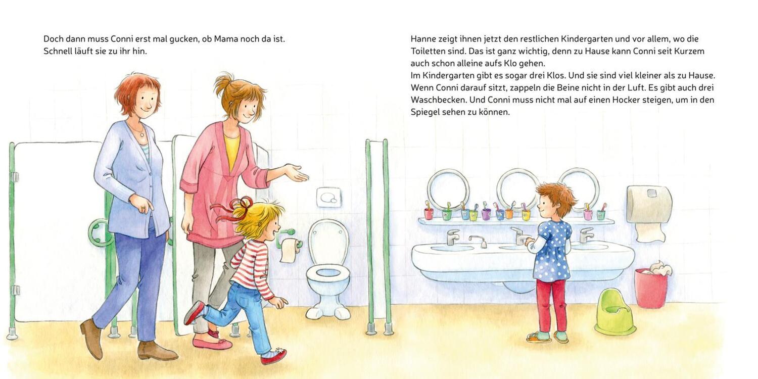 Bild: 9783551084194 | LESEMAUS 9: Conni kommt in den Kindergarten (Neuausgabe) | Schneider