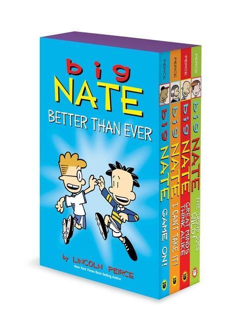 Cover: 9781524855123 | Big Nate Better Than Ever: Big Nate Box Set Volume 6-9 | Peirce | Buch