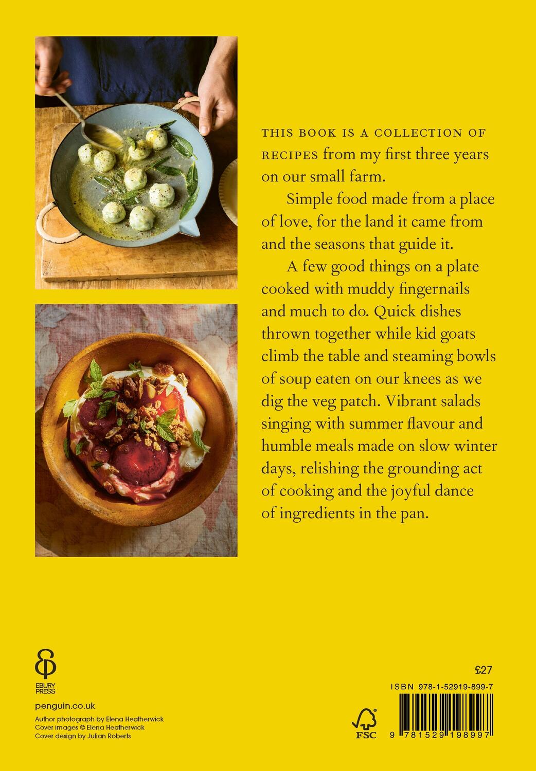 Rückseite: 9781529198997 | The Farm Table | A Cookbook | Julius Roberts | Buch | Englisch | 2023