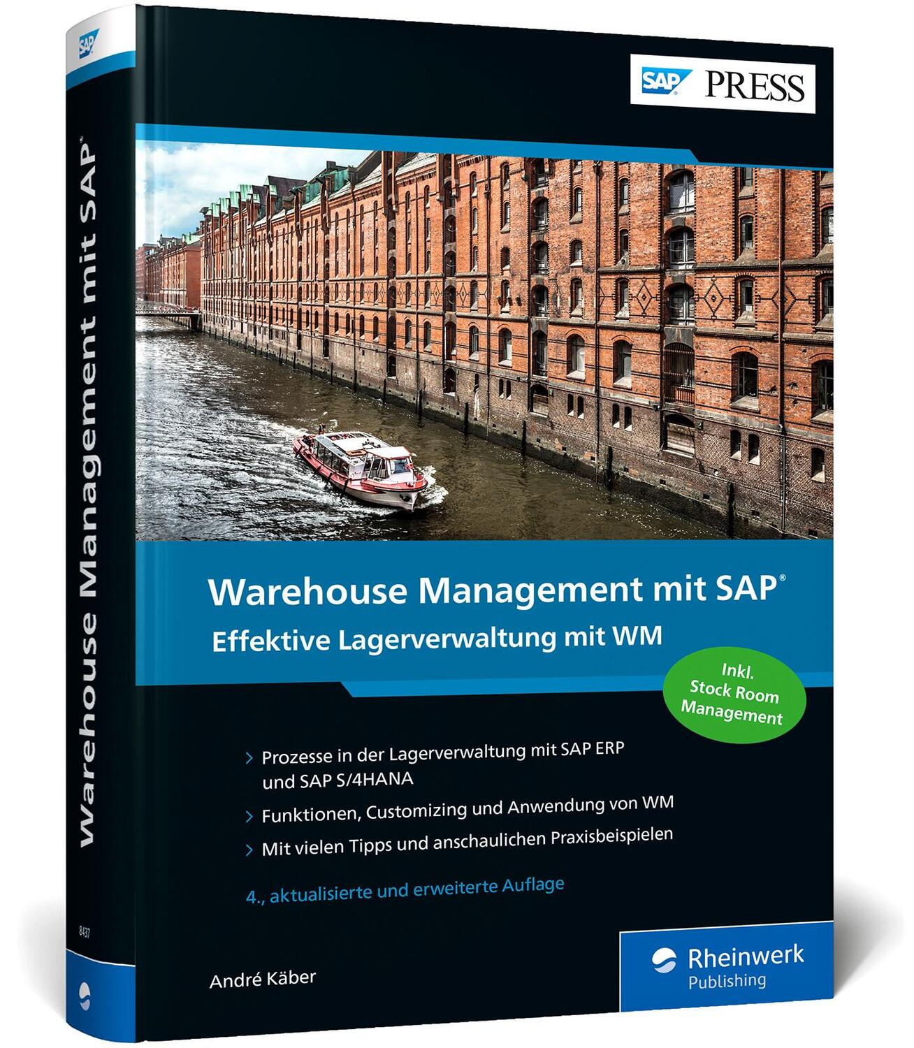 Cover: 9783836284370 | Warehouse Management mit SAP | André Käber | Buch | SAP Press | 666 S.