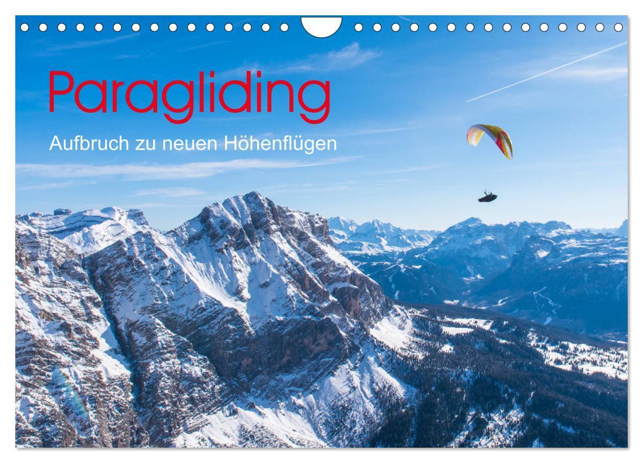 Cover: 9783675563308 | Paragliding - Aufbruch zu neuen Höhenflügen (Wandkalender 2024 DIN...