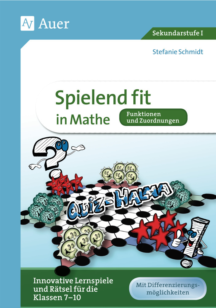 Cover: 9783403081913 | Spielend fit in Mathe - Funktionen und Zuordnungen | Stefanie Schmidt