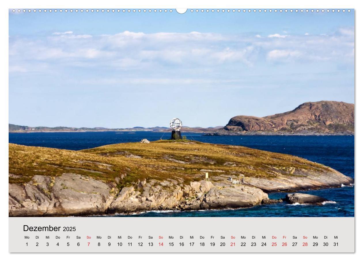 Bild: 9783435792207 | Mit den Hurtigruten unterwegs (Wandkalender 2025 DIN A2 quer),...