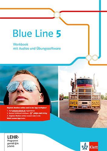 Cover: 9783125478855 | Blue Line Workbook mit Audios und Übungssoftware 9. Schuljahr....