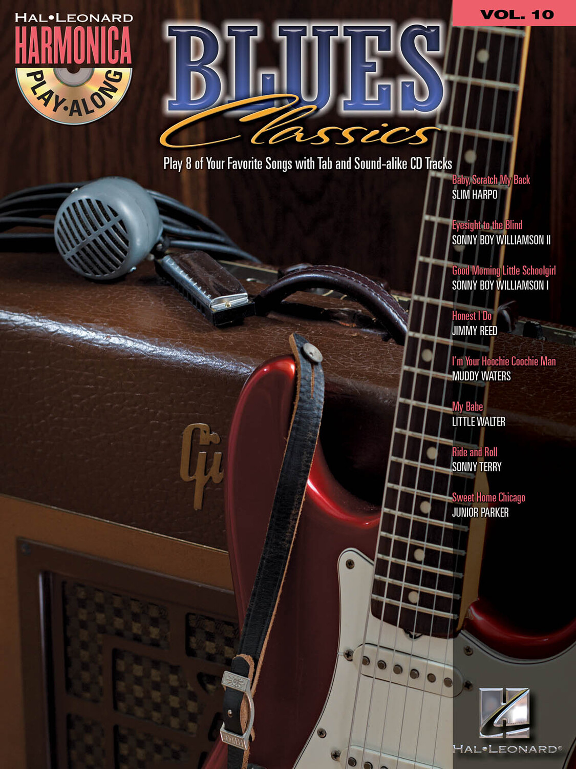 Cover: 884088141769 | Blues Classics | Harmonica Play-Along Volume 10 | Harmonica Play-Along