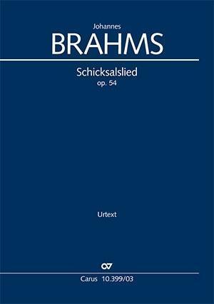 Cover: 9790007145156 | Schicksalslied (Klavierauszug) | op. 54,1871 | Johannes Brahms | Buch