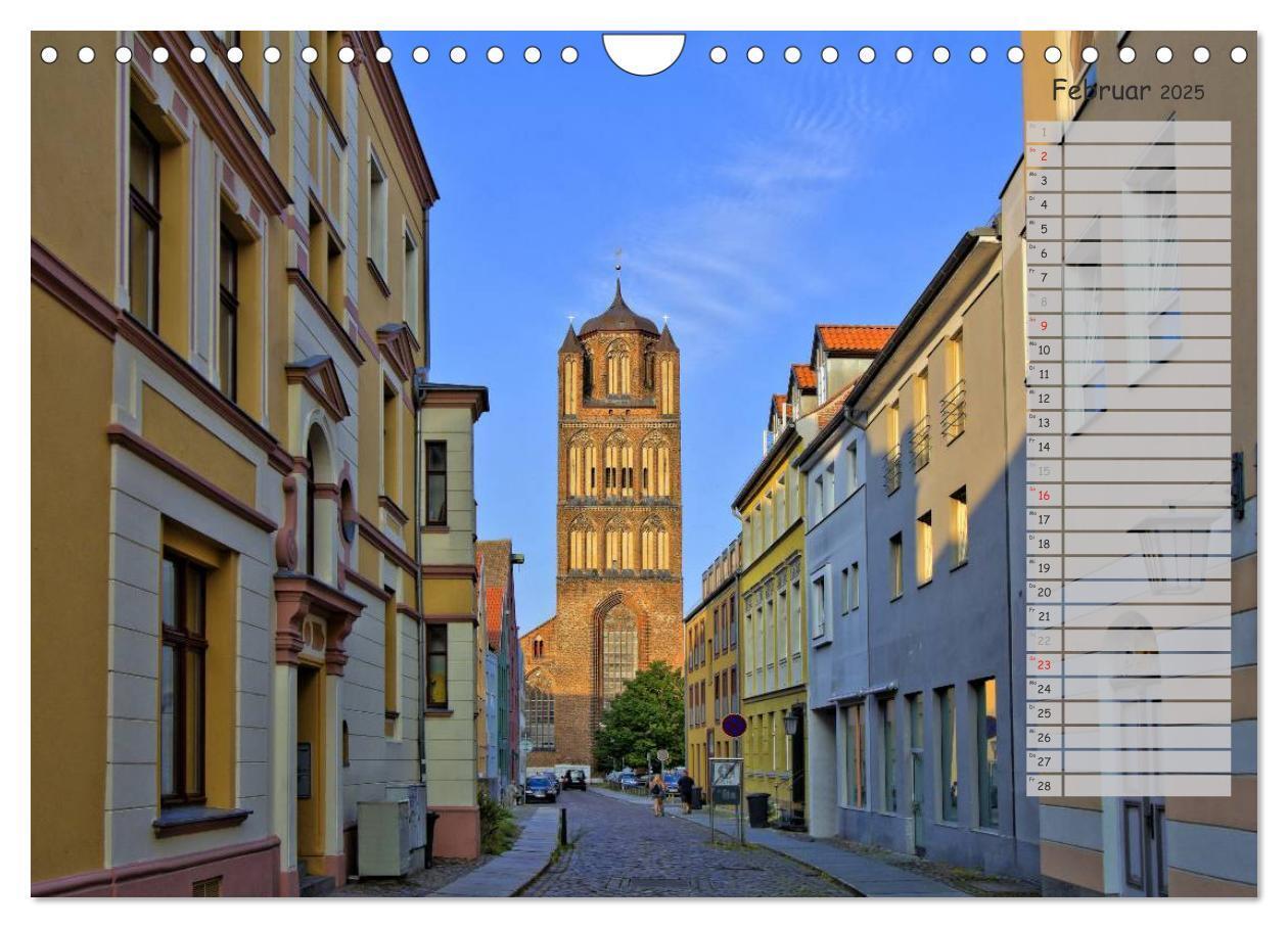 Bild: 9783435548040 | Stralsund. Das Tor zur Insel Rügen (Wandkalender 2025 DIN A4 quer),...