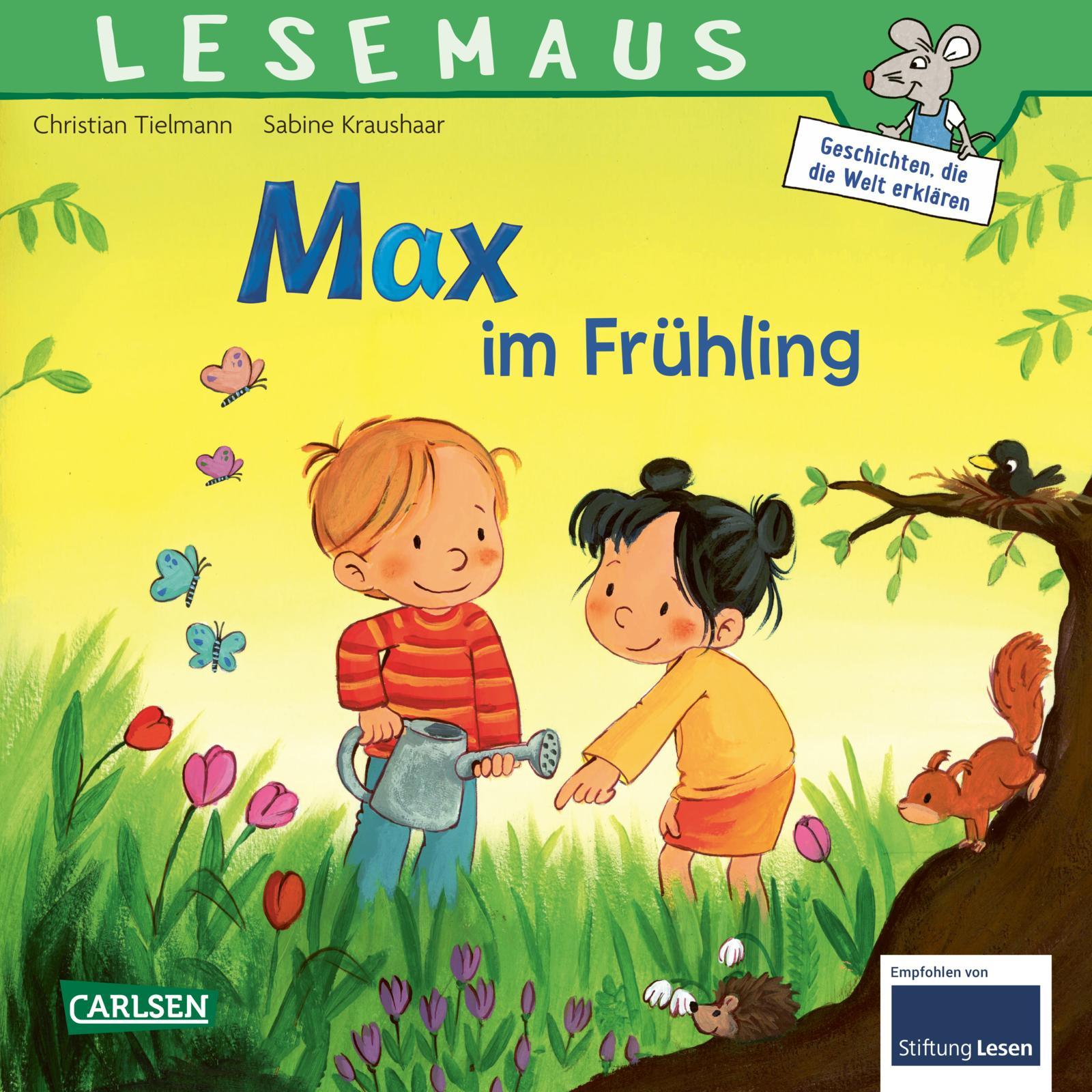 Cover: 9783551086846 | LESEMAUS 29: Max im Frühling | Christian Tielmann | Taschenbuch | 2018