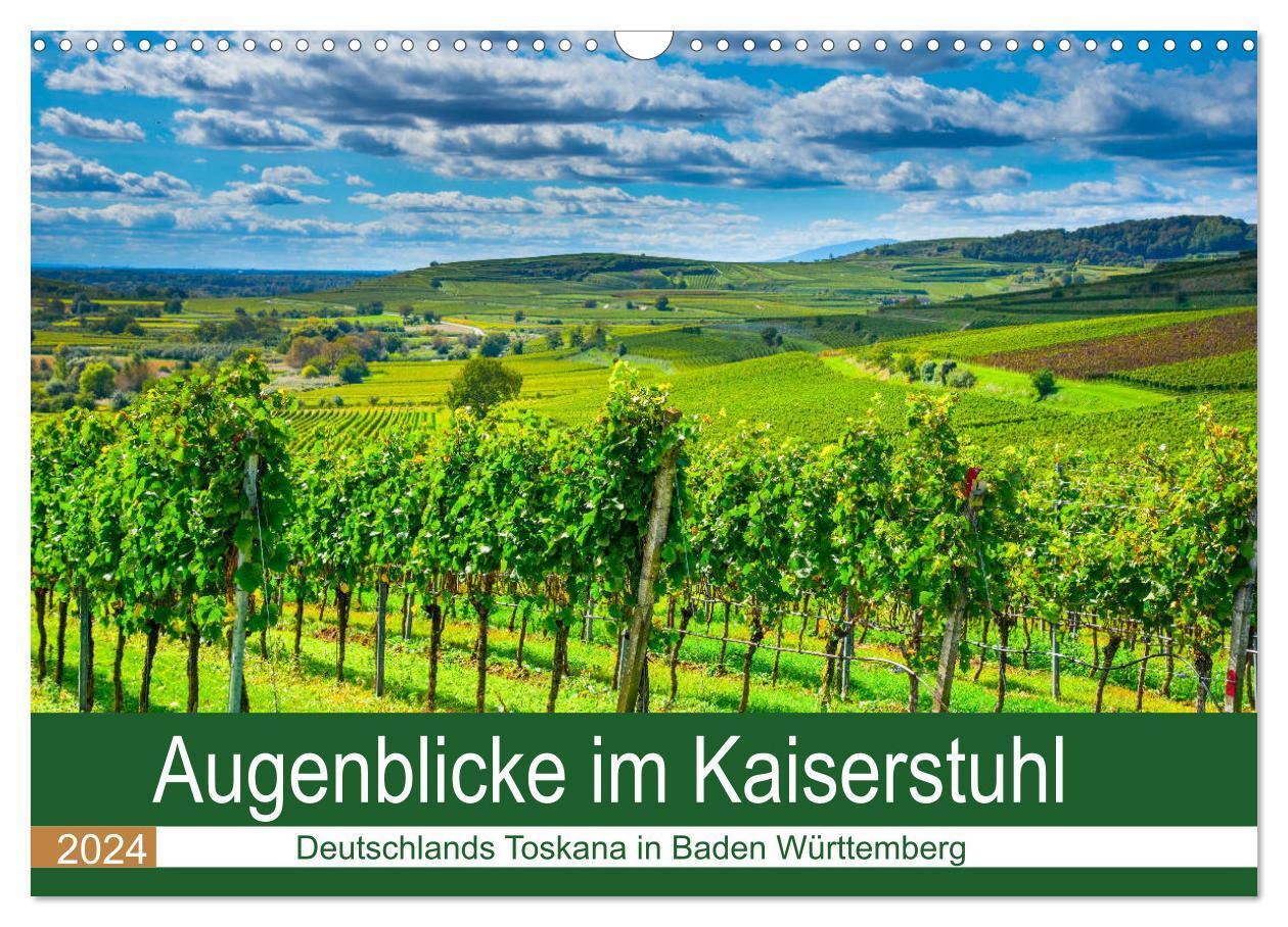 Cover: 9783675843493 | Augenblicke im Kaiserstuhl (Wandkalender 2024 DIN A3 quer),...