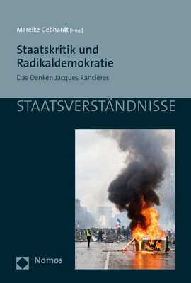 Cover: 9783848759187 | Staatskritik und Radikaldemokratie | Das Denken Jacques Rancières