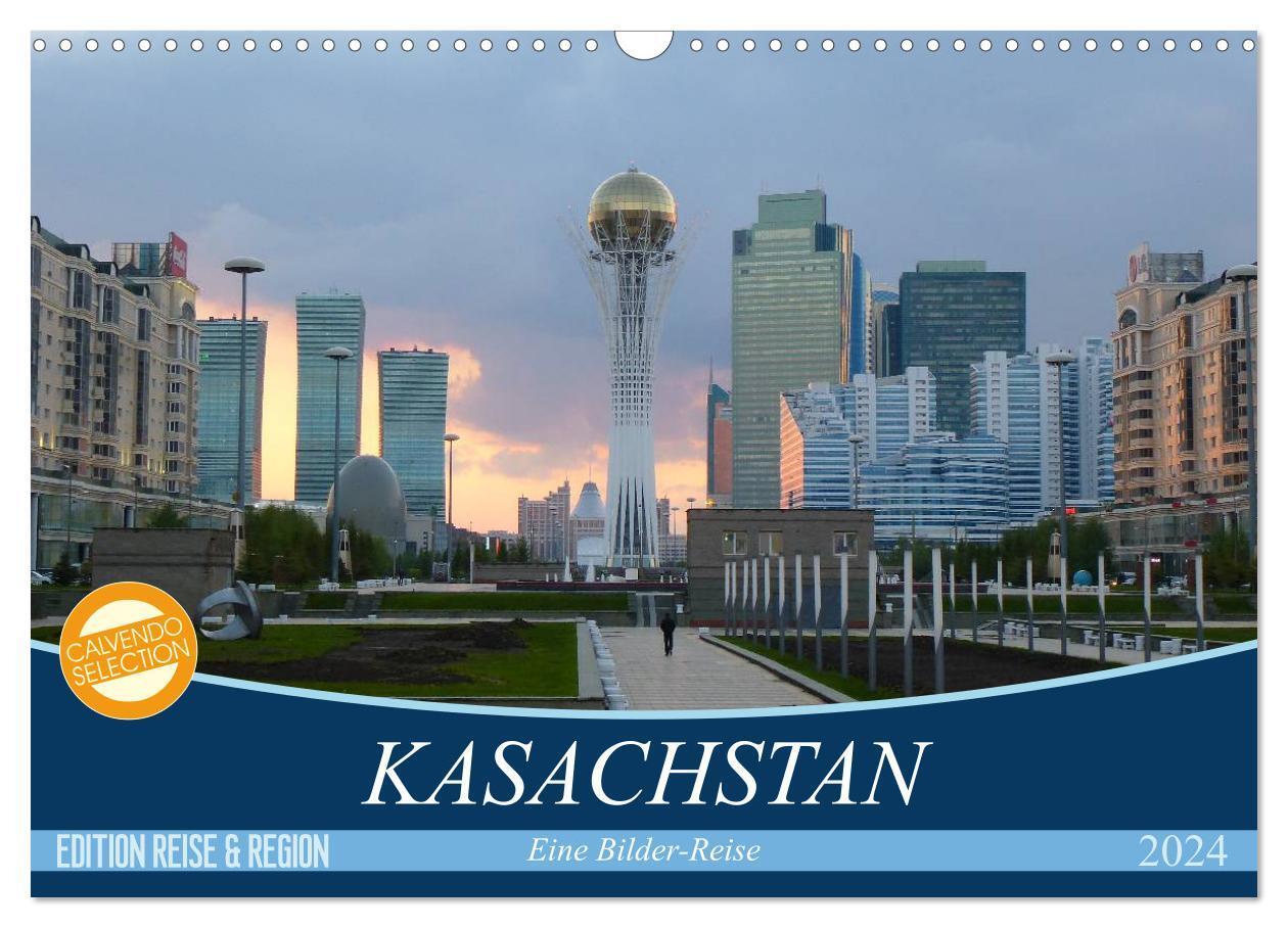 Cover: 9783383488283 | Kasachstan - Eine Bilder-Reise (Wandkalender 2024 DIN A3 quer),...
