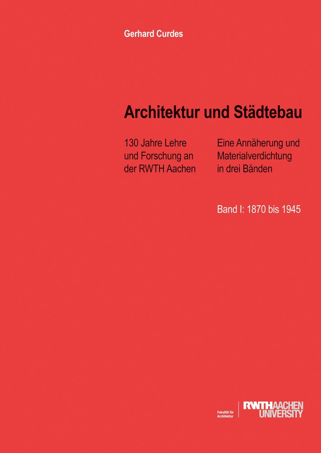 Cover: 9783943164503 | Architektur und Städtebau | Gerhard Curdes | Taschenbuch | Deutsch