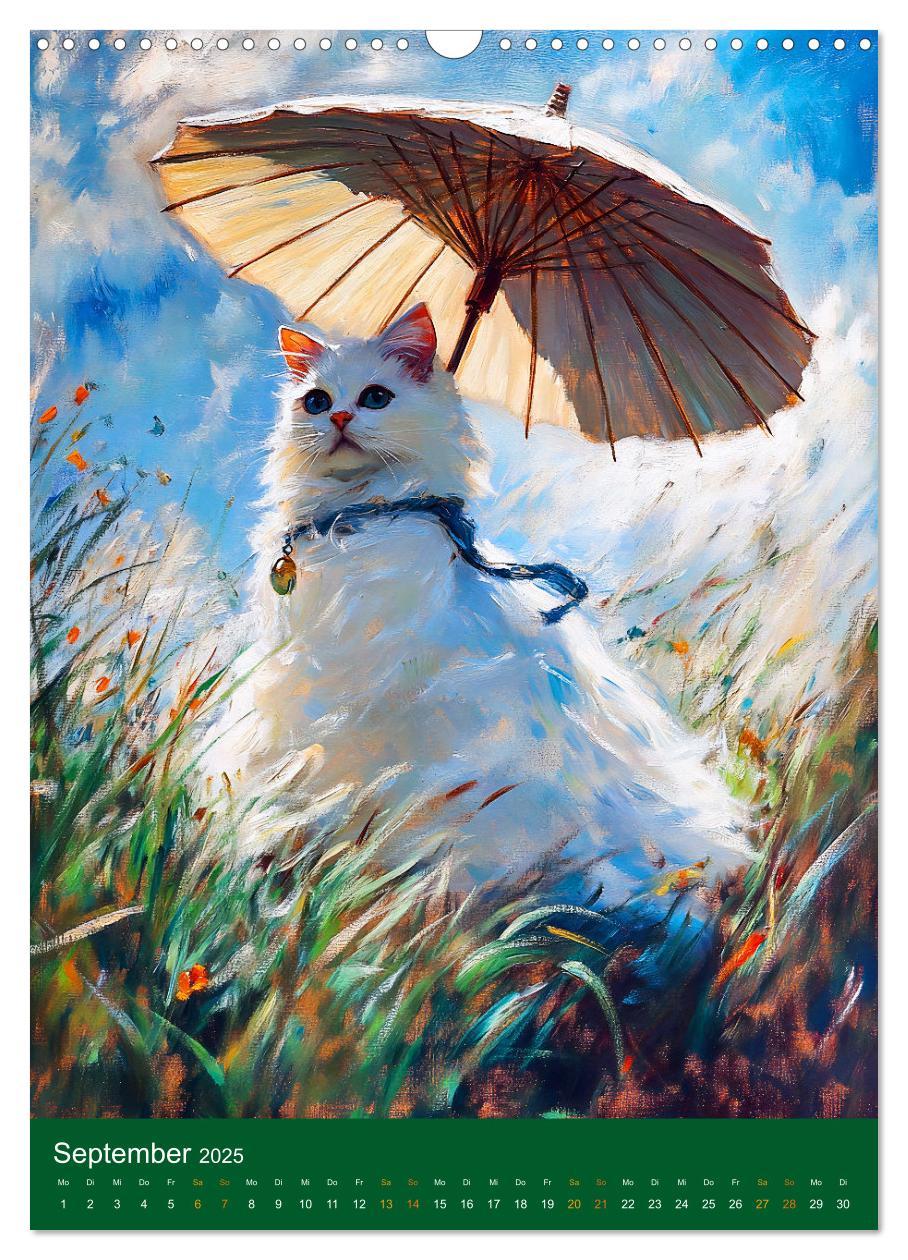 Bild: 9783457179222 | Katzen und Kunst - Samtige Herrscher der impressionistischen Gärten...