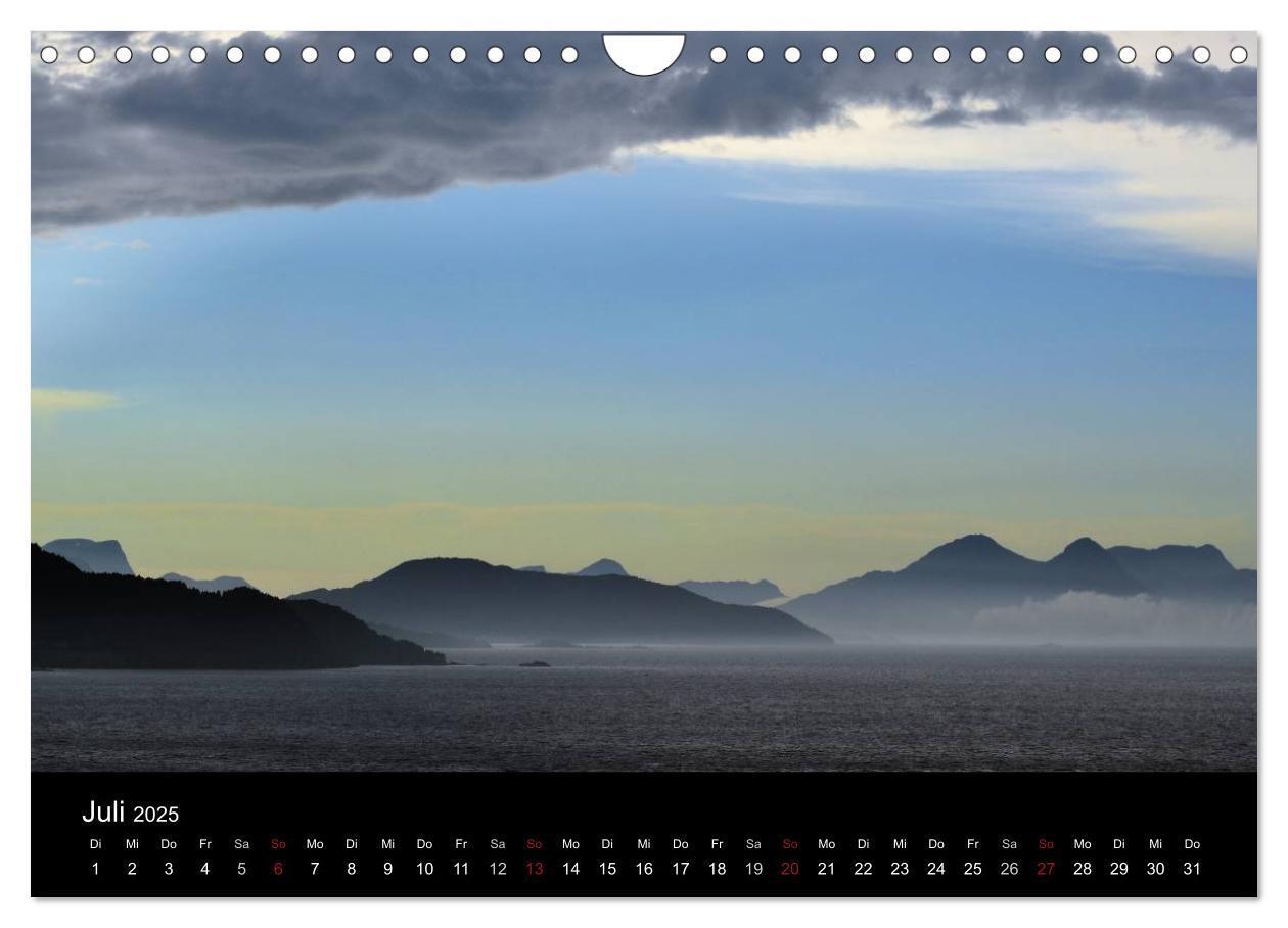 Bild: 9783435777624 | An Norwegens Küsten (Wandkalender 2025 DIN A4 quer), CALVENDO...