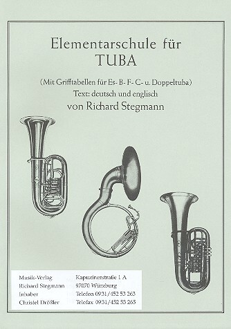 Cover: 9990050352314 | Elementarschule für Tuba | Richard Stegmann | Buch | EAN 9990050352314