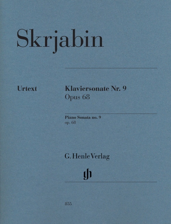 Cover: 9790201808550 | Piano Sonata No.9 Op.68 - Henle Urtext | Alexandr N. Skrjabin | Buch