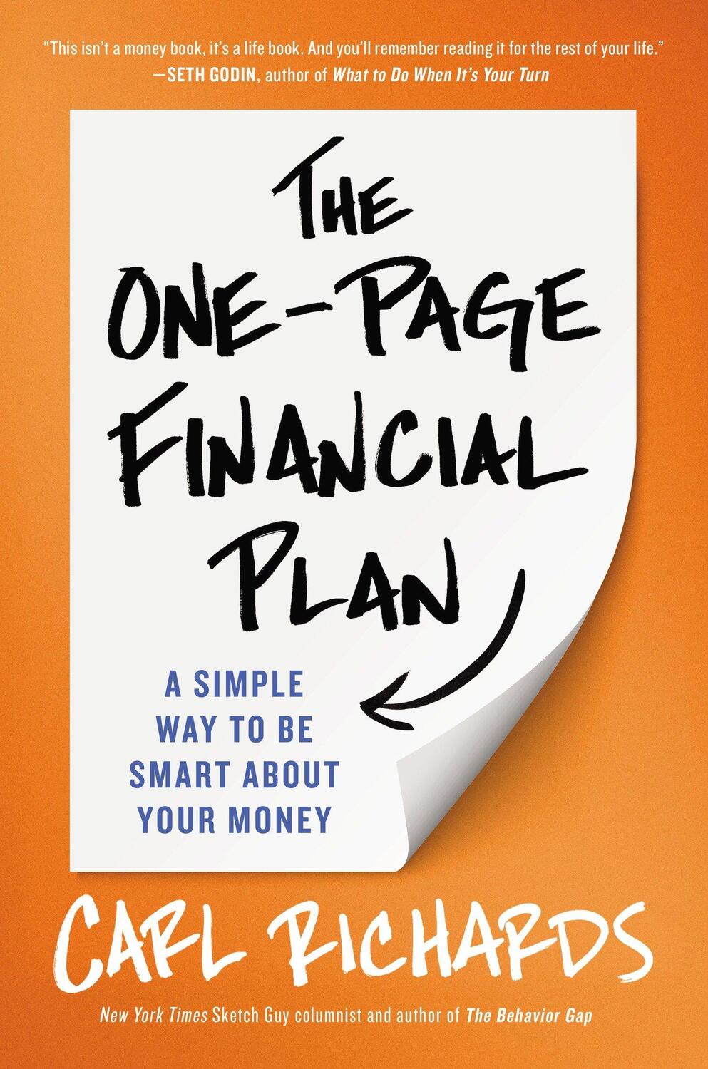 Cover: 9781591847557 | The One-Page Financial Plan: A Simple Way to Be Smart about Your Money