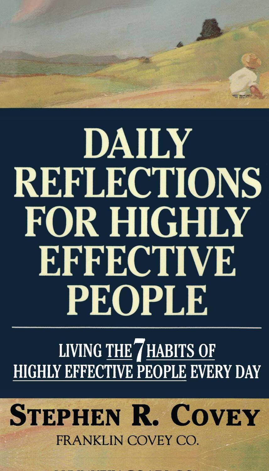 Cover: 9780671887179 | Daily Reflections for Highly Effective People | Stephen R Covey | Buch