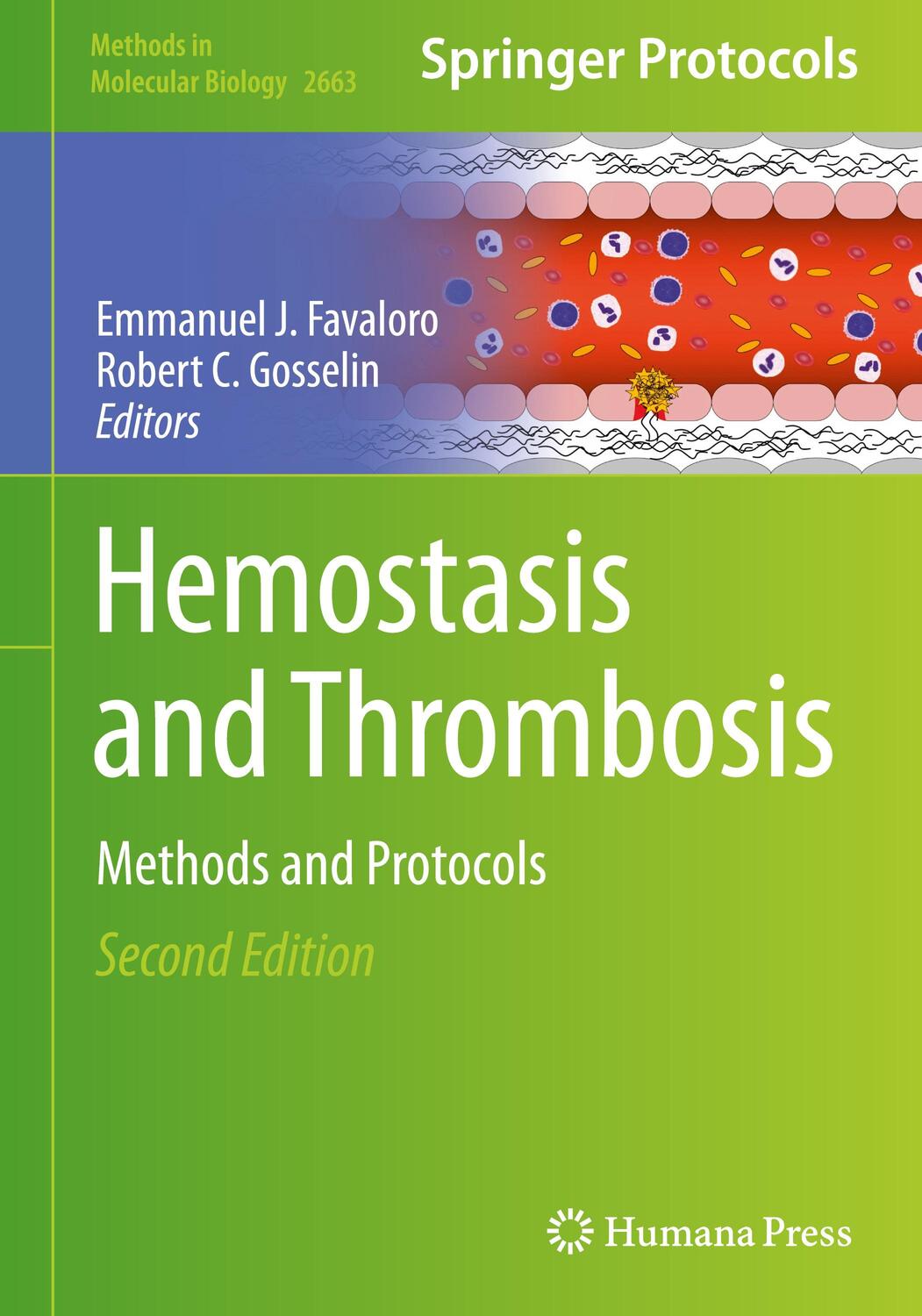 Cover: 9781071631744 | Hemostasis and Thrombosis | Methods and Protocols | Gosselin (u. a.)