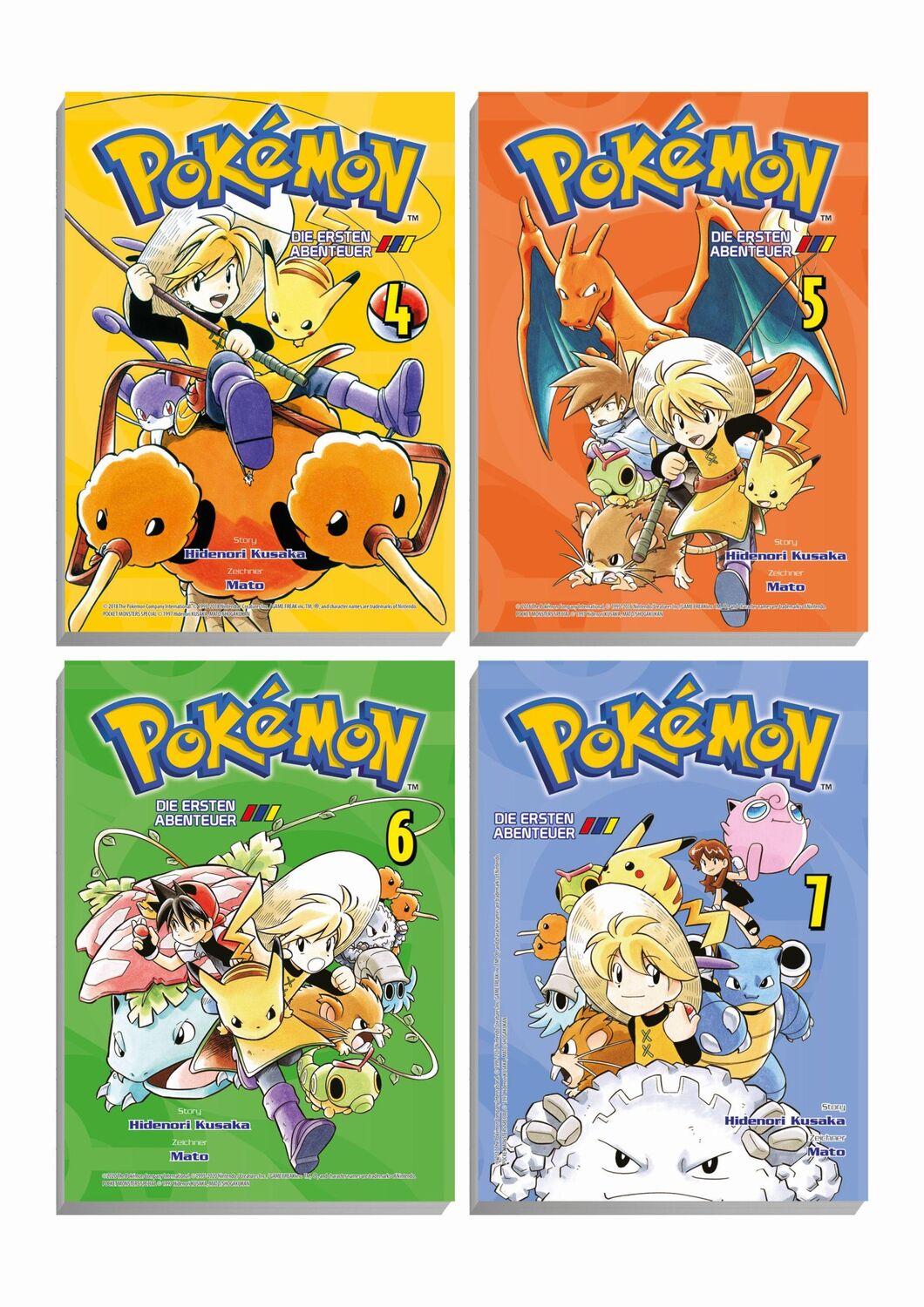 Cover: 9783741640599 | Pokémon - Manga Pack 02 | Hidenori Kusaka (u. a.) | Taschenbuch | 2024