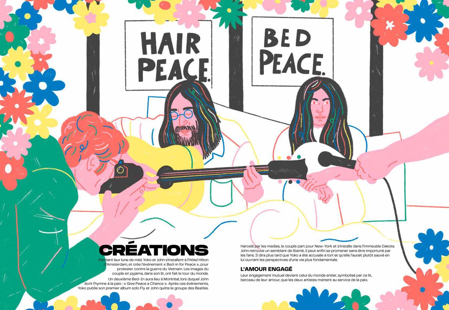 Bild: 9783038762621 | John Lennon &amp; Yoko Ono | Eine Liebe ohne Grenzen | Blonay | Buch