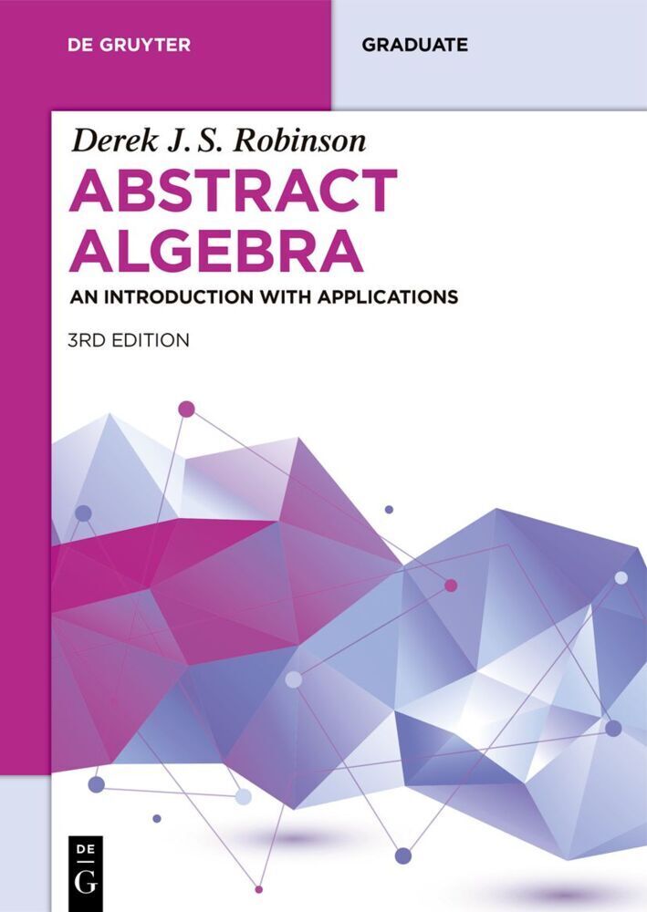 Cover: 9783110686104 | Abstract Algebra | An Introduction with Applications | Robinson | Buch