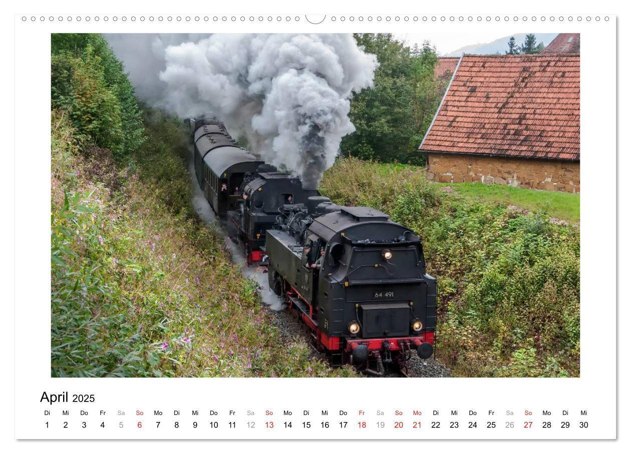 Bild: 9783435560271 | Mit der Eisenbahn in die Fränkische Schweiz (Wandkalender 2025 DIN...