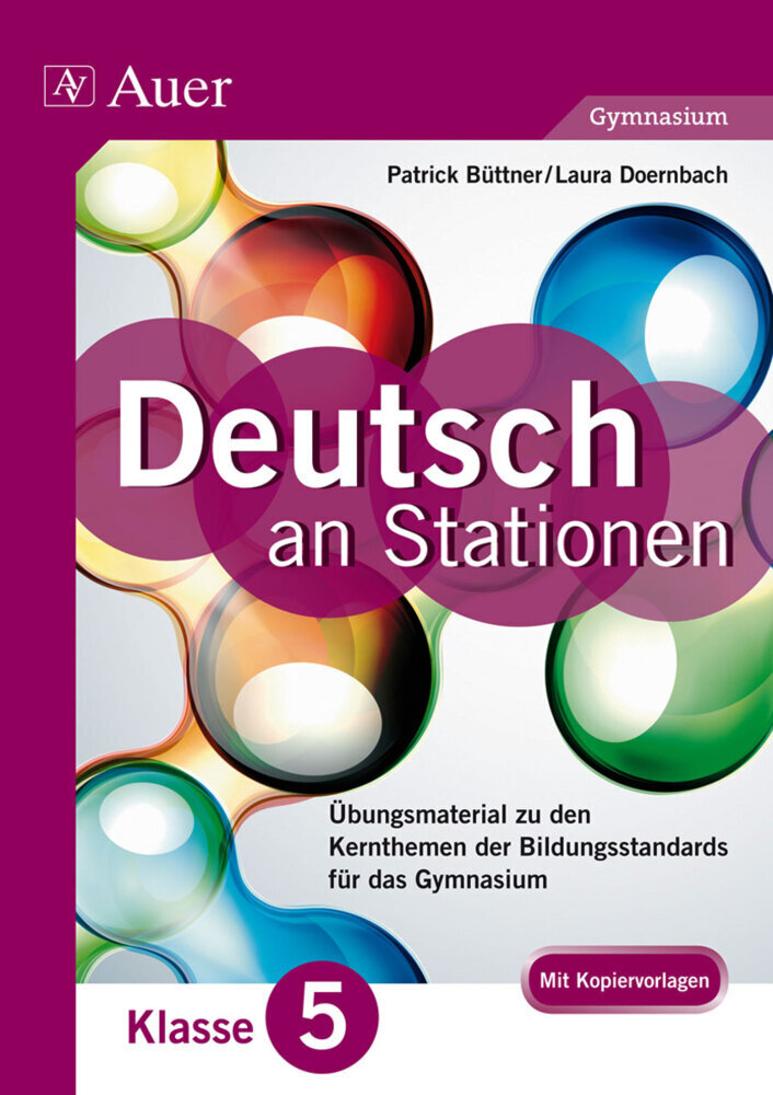 Cover: 9783403071594 | Deutsch an Stationen, Klasse 5 Gymnasium | Patrick Büttner (u. a.)