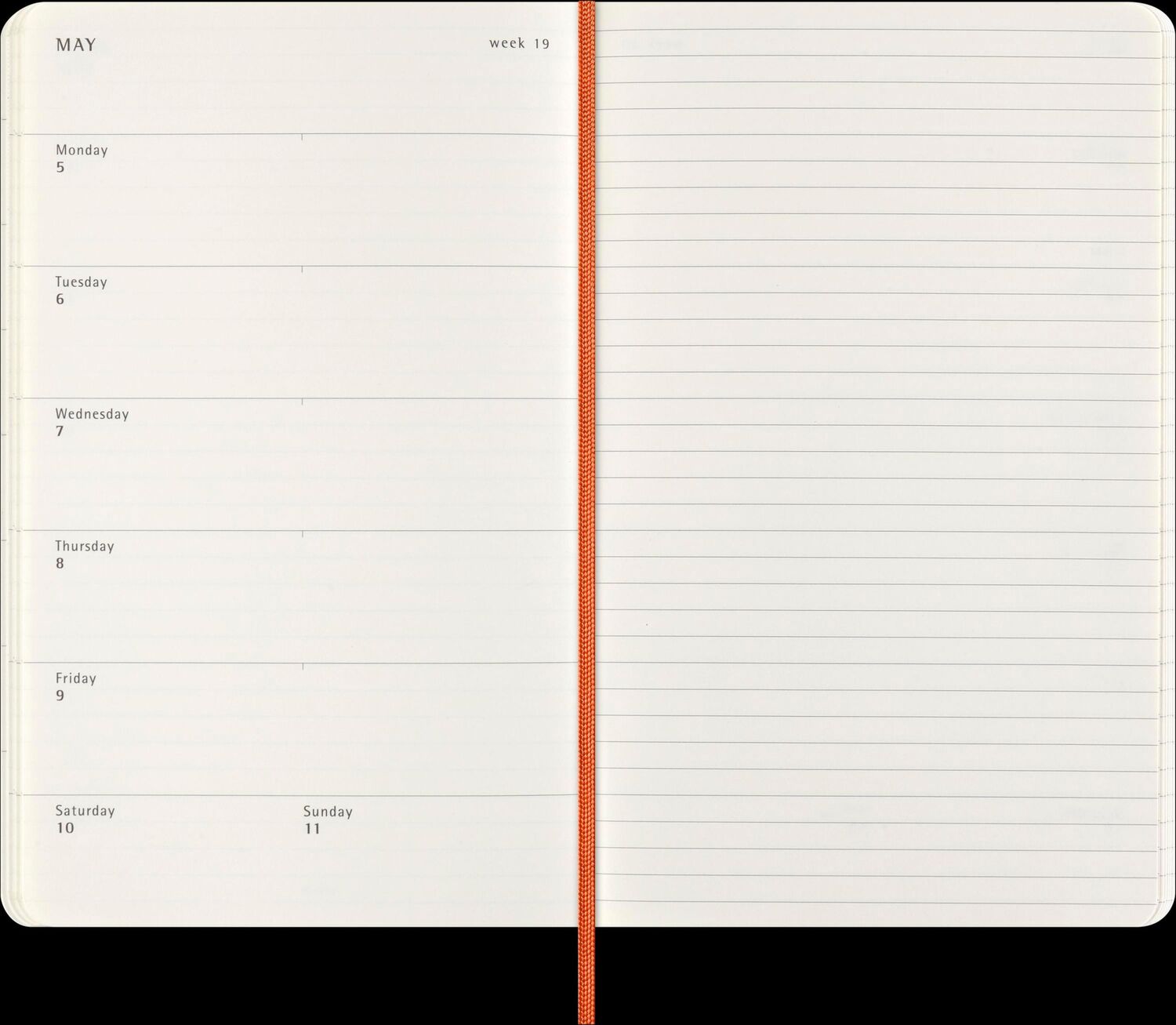 Bild: 8056999271732 | Moleskine Precious &amp; Ethical 12 Monate Wochen Notizkalender 2025,...