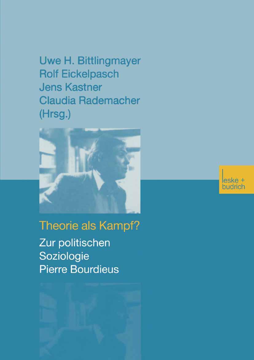 Cover: 9783810033529 | Theorie als Kampf? | Zur politischen Soziologie Pierre Bourdieus