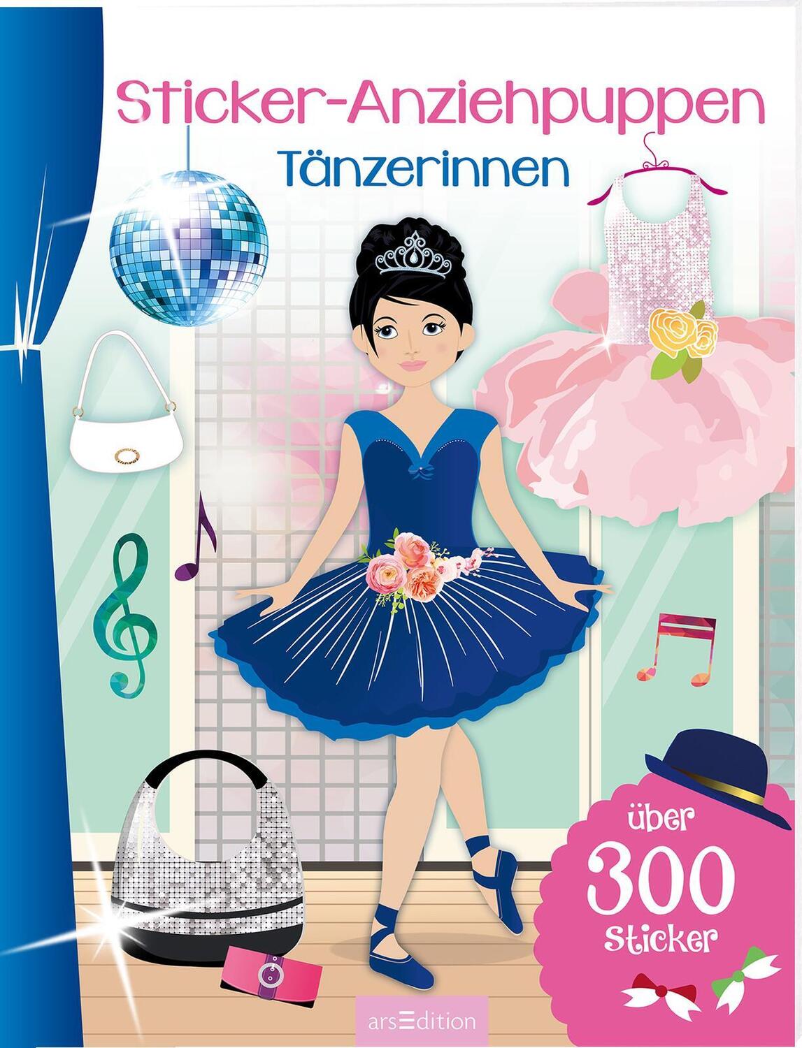 Cover: 9783845821481 | Sticker-Anziehpuppen Tänzerinnen | Taschenbuch | Sticker-Anziehpuppen