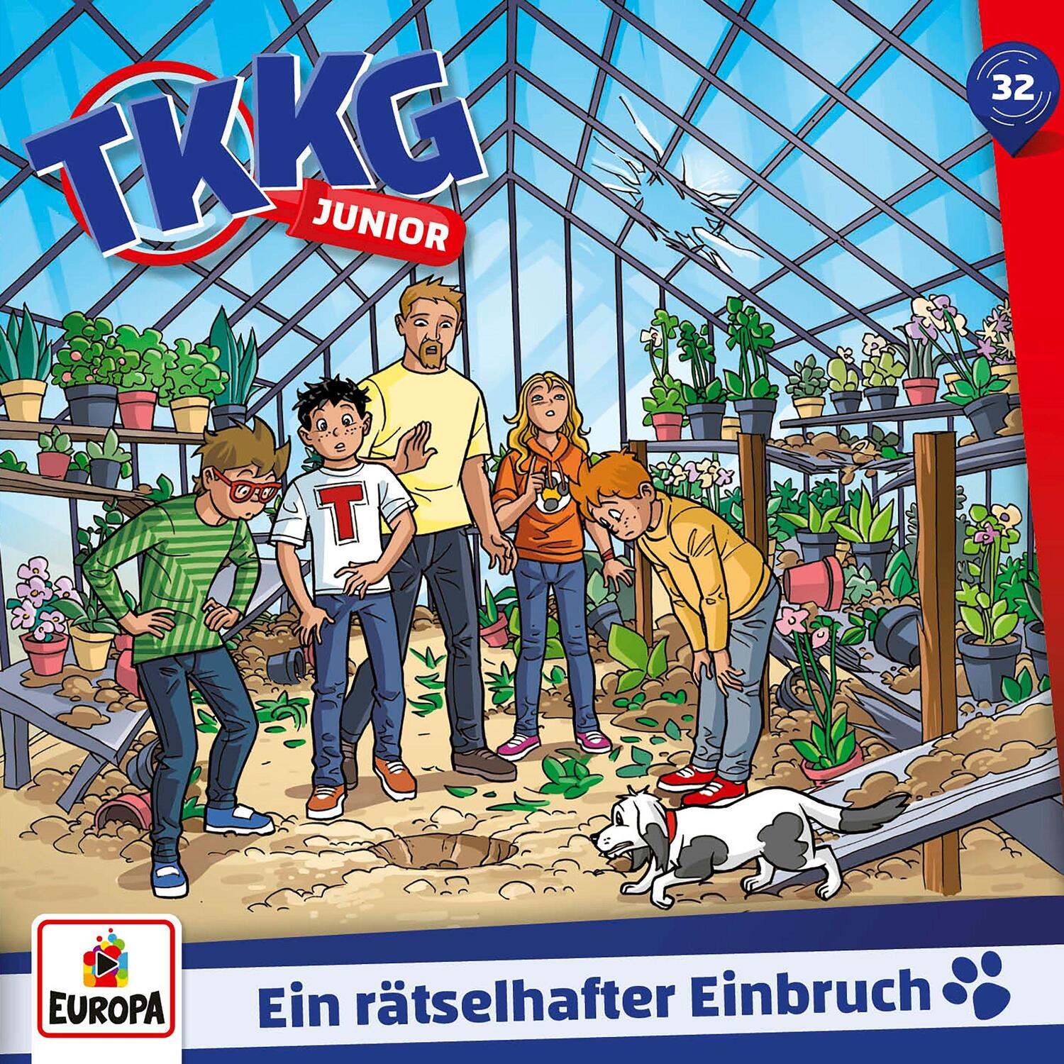 Cover: 196588752926 | TKKG Junior 32/Ein rätselhafter Einbruch | Audio-CD | Deutsch | 2024